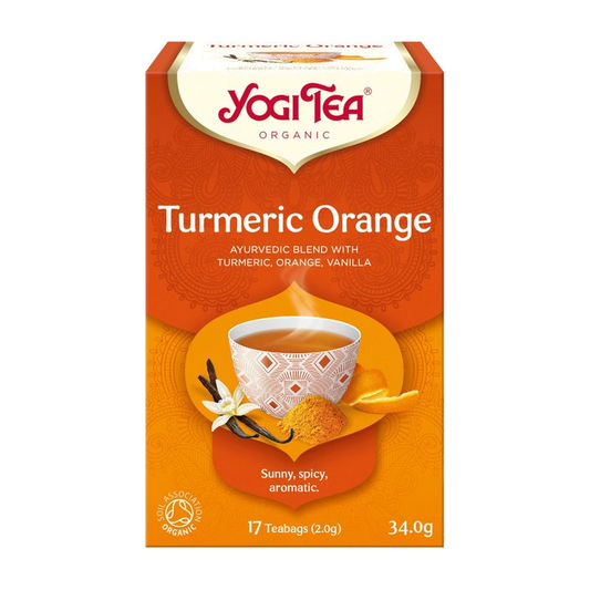 Yogi Organic Tea - Turmeric Orange
