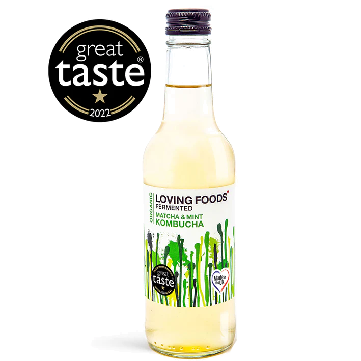 Organic Matcha & Mint Kombucha