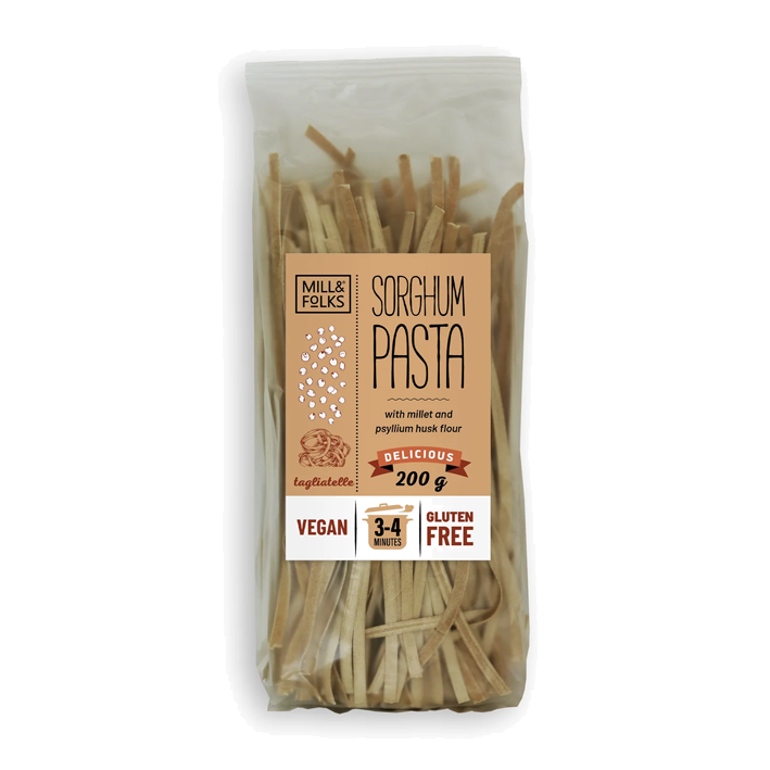 Gluten-Free Sorghum Tagliatelle