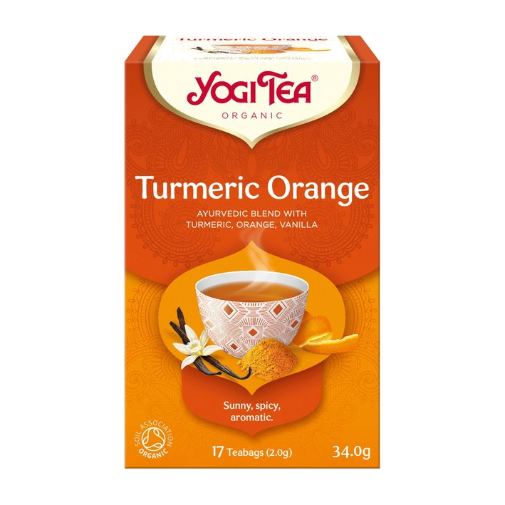 Yogi Organic Tea - Turmeric Orange
