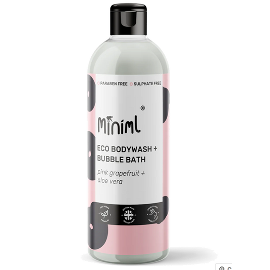 MINIML Bodywash & Bubblebath - Pink Grapefruit & Aloe Vera
