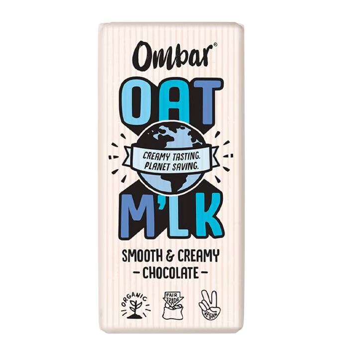 Ombar Organic Oat M'lk Large Cacao (70g) Bars