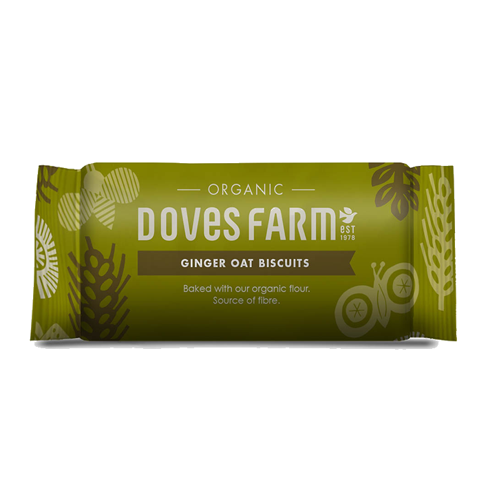 Doves Farm Organic Ginger Oat Biscuits