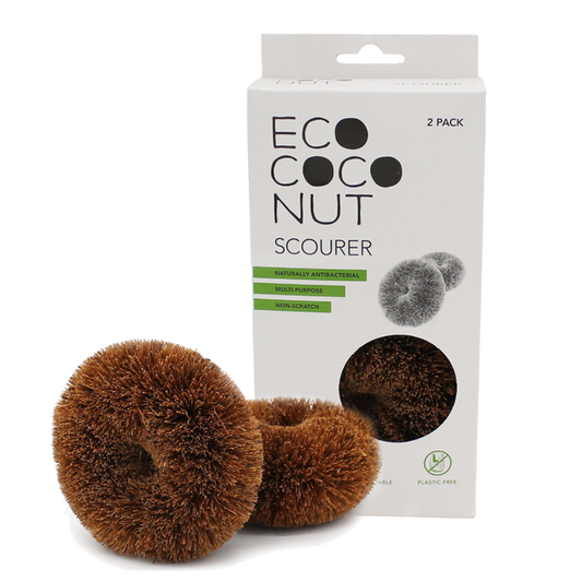 EcoCoconut Scourers - Pack of 2