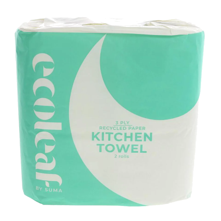 Ecoleaf Kitchen Roll - Twin Pack