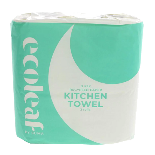 Ecoleaf Kitchen Roll - Twin Pack