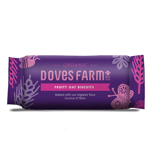 Doves Farm Fruity Oat Digestive Biscuits