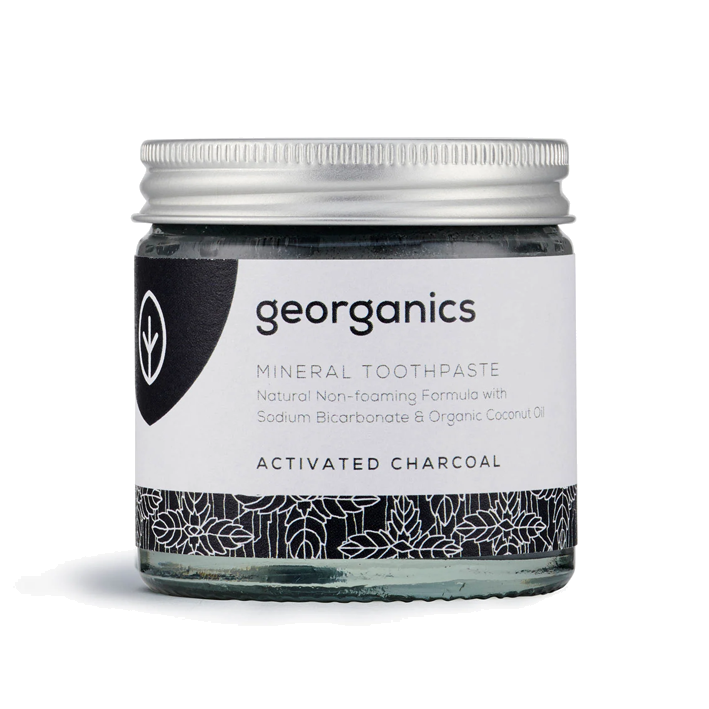 Georganics Charcoal Mineral Peppermint Toothpaste