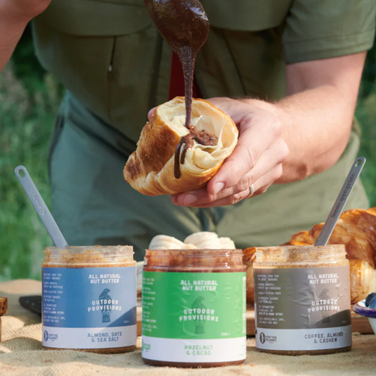 Outdoor Provisions Flavoured Nut Butter Jars