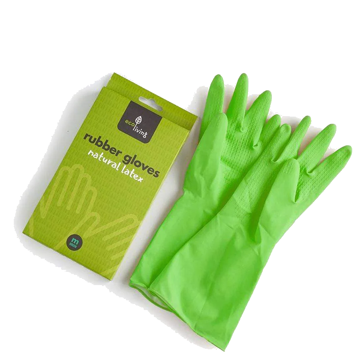 Ecoliving Rubber (Natural Latex) Gloves