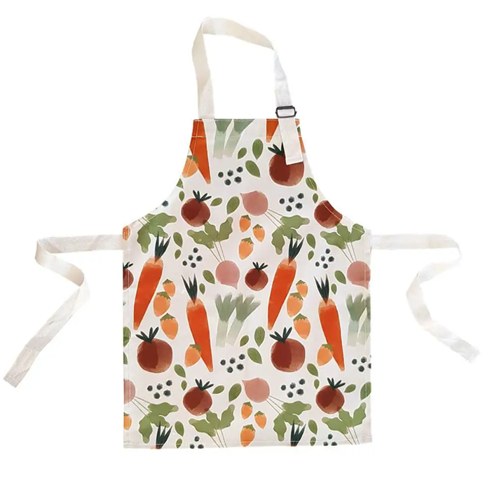 Kid's Veggie Print Apron