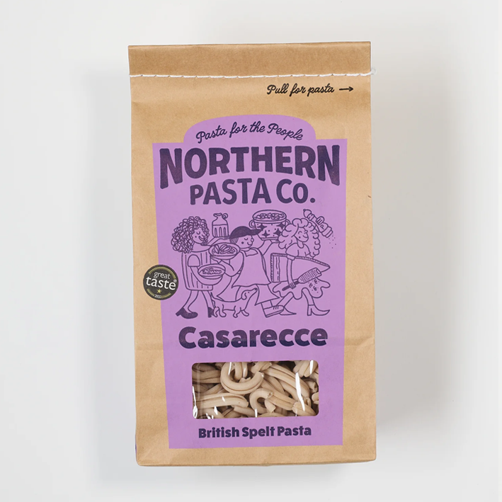 British Spelt Casarecce Northern Pasta