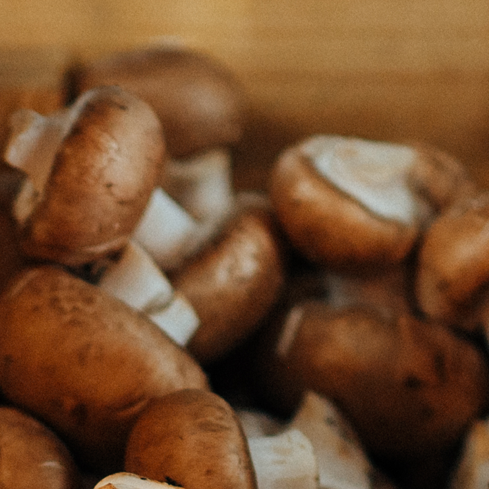 Organic UK Chestnut Mushrooms