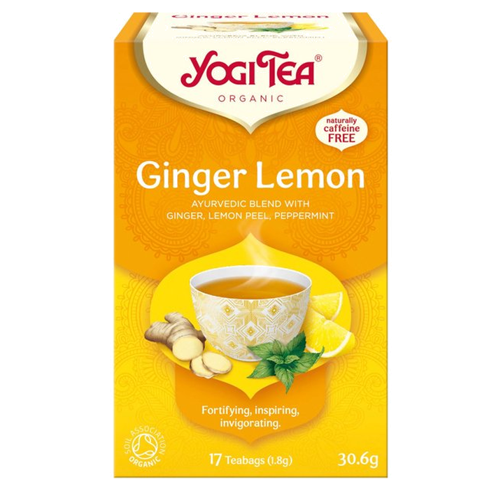 Yogi Organic Tea - Ginger and Lemon