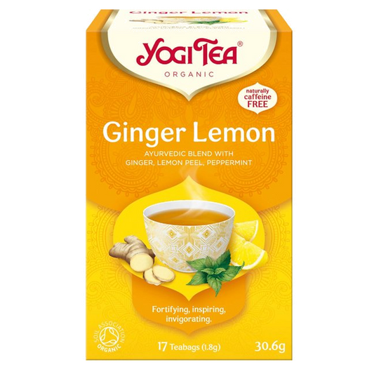 Yogi Organic Tea - Ginger and Lemon