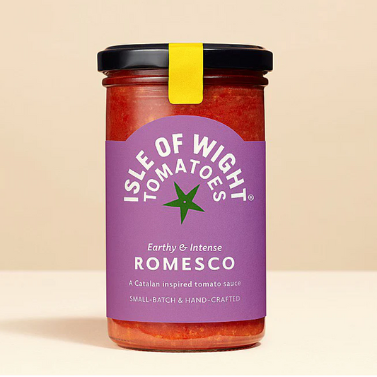 Isle of Wight Tomatoes Romesco Sauce