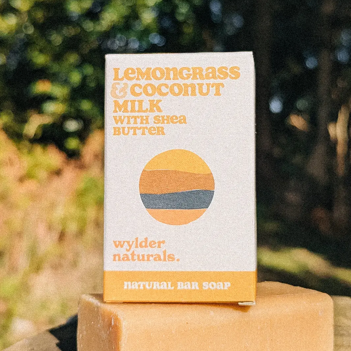 Lemongrass & Coconut Milk with Shea Butter Natural Bar Soap