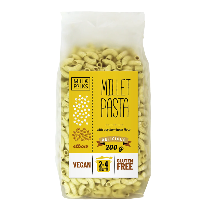 Gluten-Free Millet Elbow Pasta