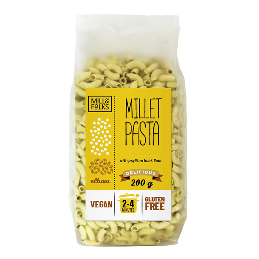 Gluten-Free Millet Elbow Pasta