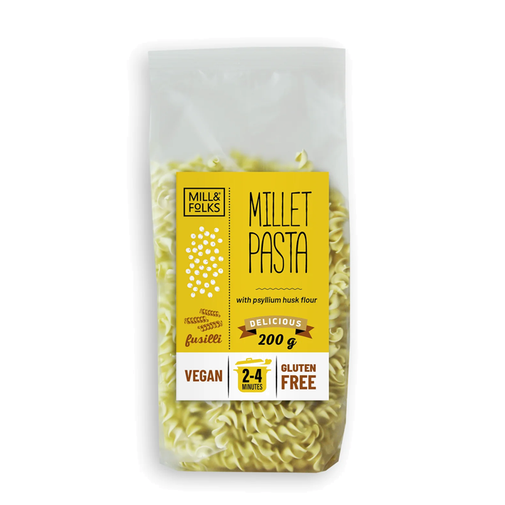 Gluten-Free Millet Penne Fusilli