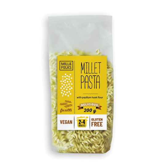 Gluten-Free Millet Penne Fusilli