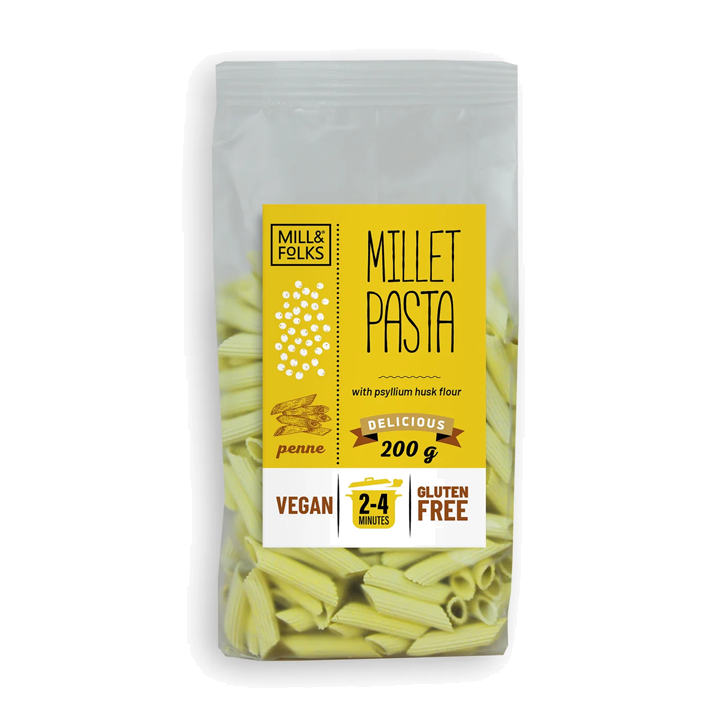 Gluten-Free Millet Penne Pasta