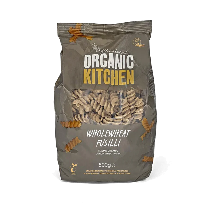 Organic Wholewheat Fusilli