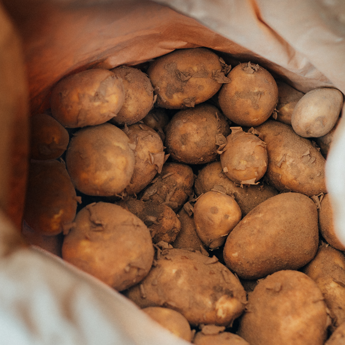 Organic English Potatoes (KG)