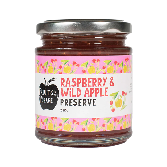 Foraged Raspberry & Wild Apple Jam