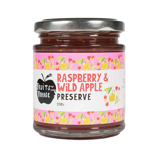 Foraged Raspberry & Wild Apple Jam