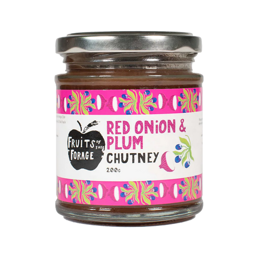 Foraged Plum & Red Onion Chutney