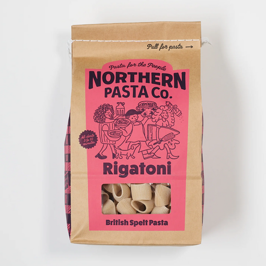 British Spelt Rigatoni Northern Pasta