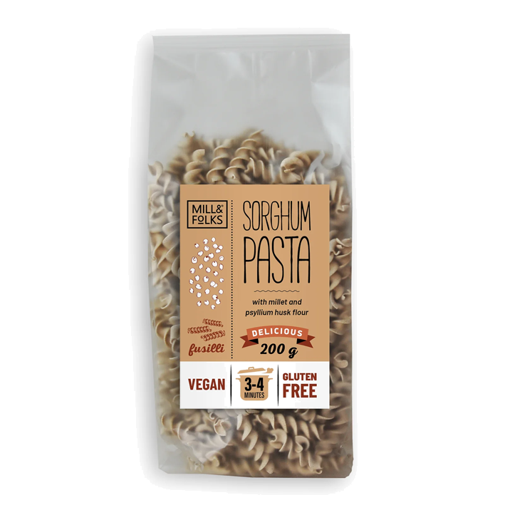 Gluten-Free Sorghum Fusilli