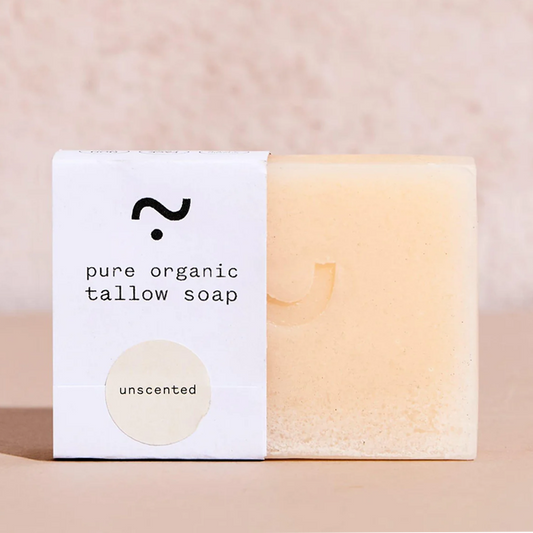 Pure Organic Unscented Tallow Soap