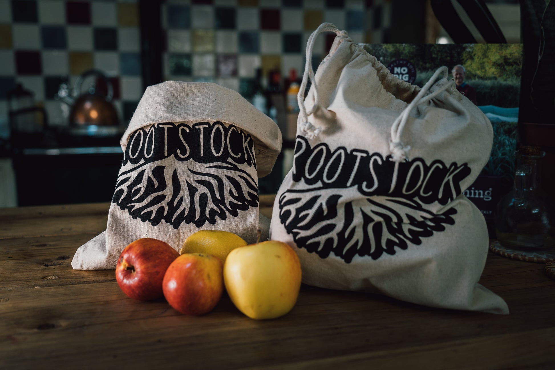 eco shopping reusable bag - eco-friendly shop rootstock bollington macclesfield