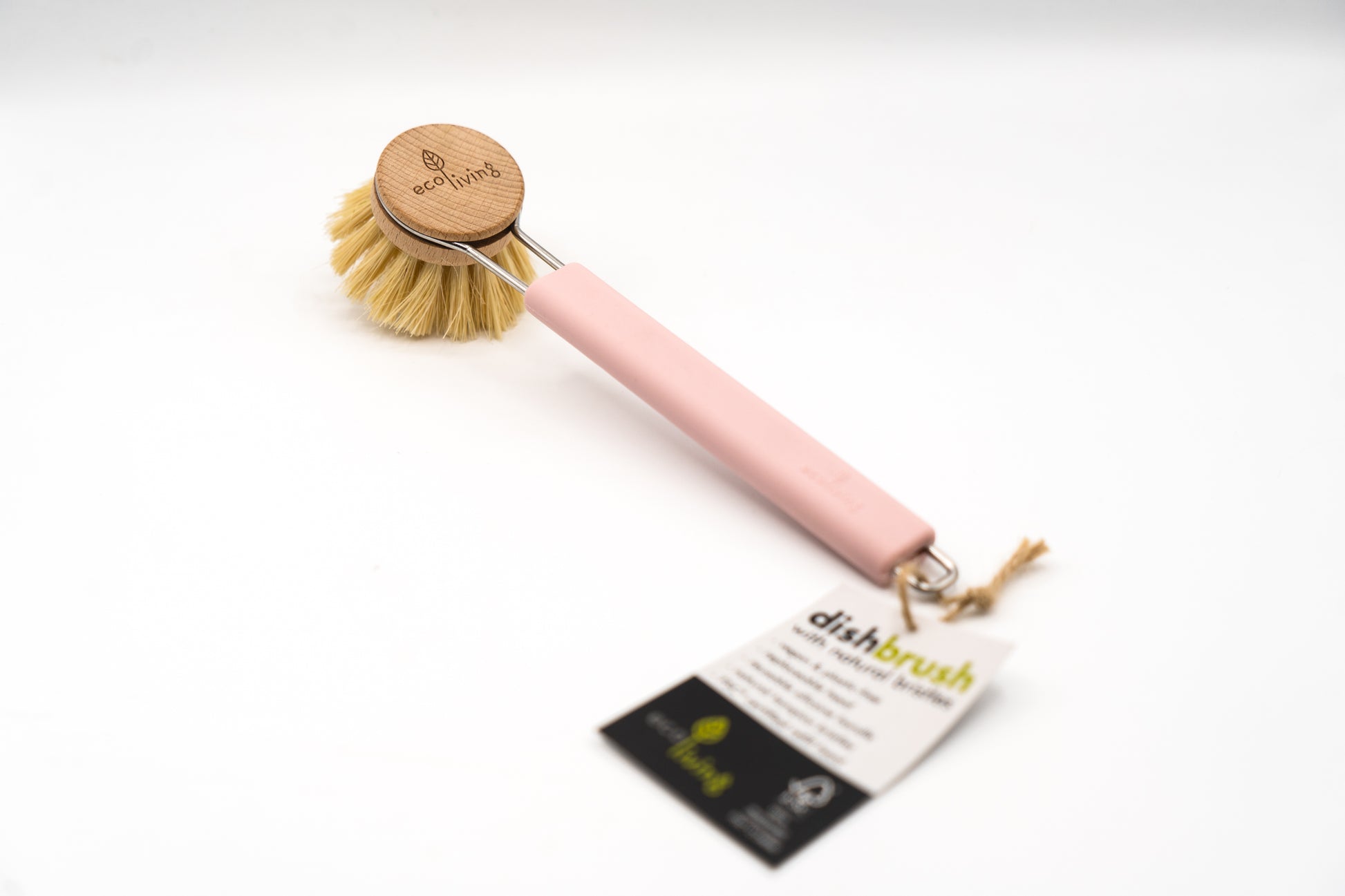 eco kitchen sustainable pink brush