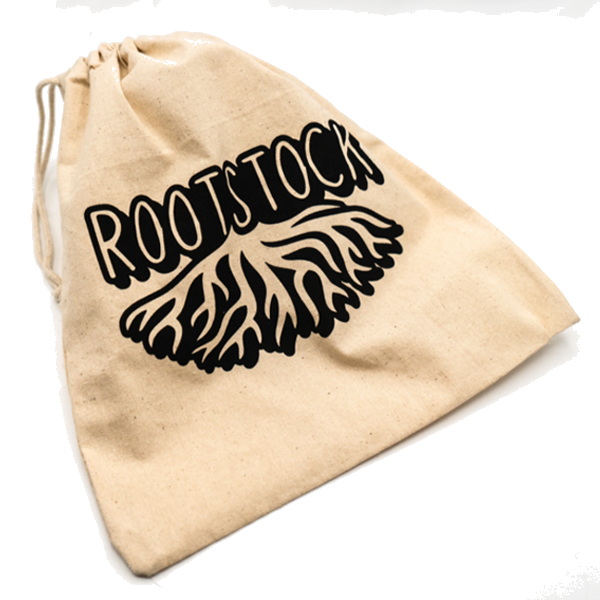 ROOTSTOCK Organic Drawstring Veg Bag